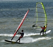 Int’l windsurfing event begins in Phan Thiet